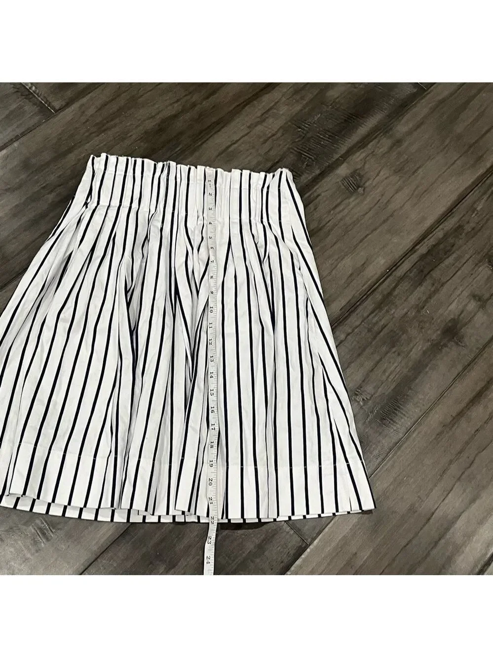 Kate Spade Broome Street Paper Bag Striped Skirt - Size 2